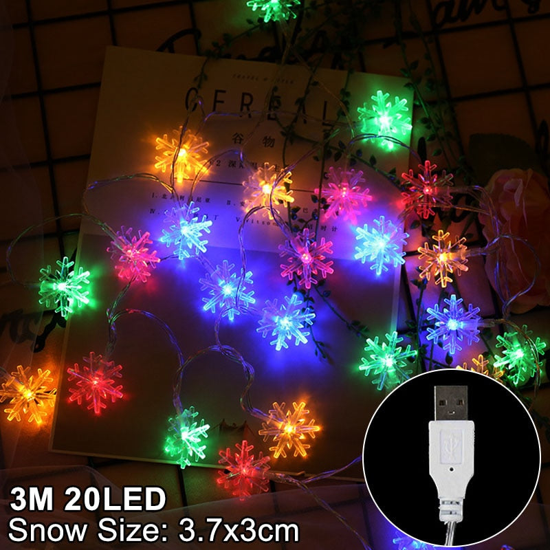 Luzes de Natal em LED