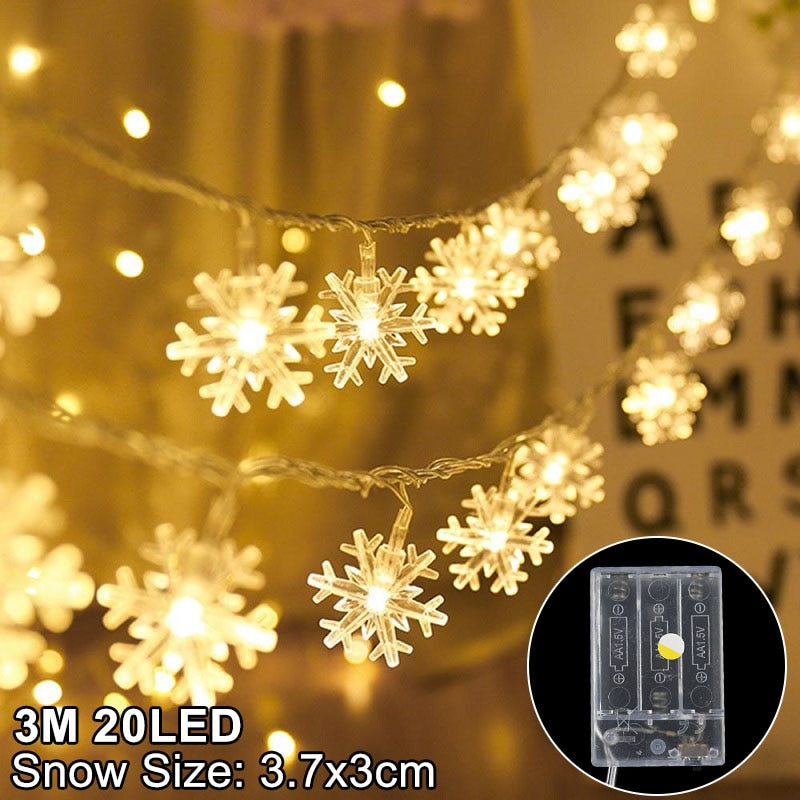 Luzes de Natal em LED